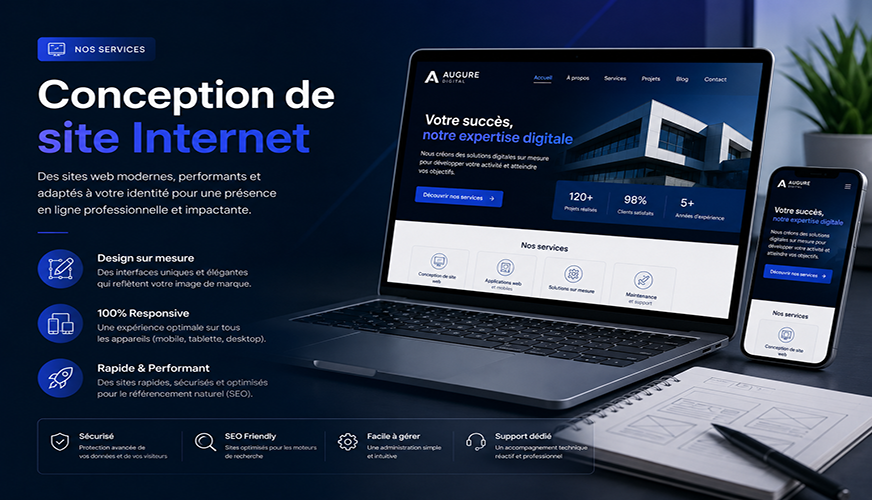 Création de sites web professionnels